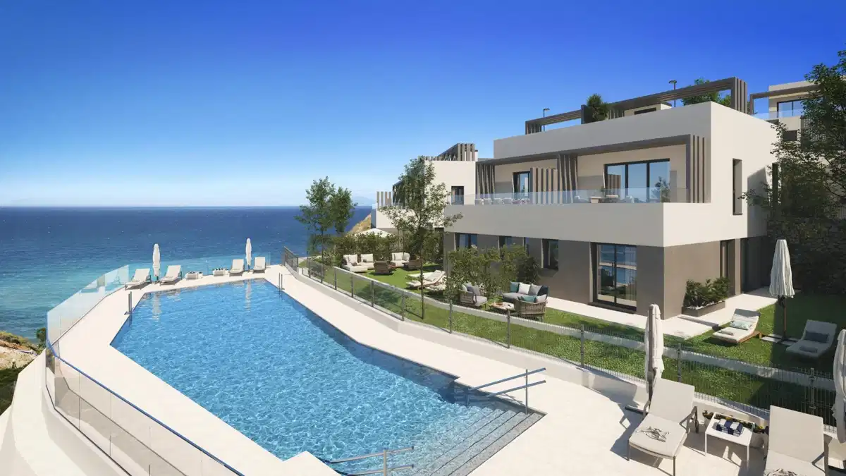 3-Bedroom, 2-Bathroom Semi-Detached Homes with Panoramic Sea Views in Castillo de Lagos