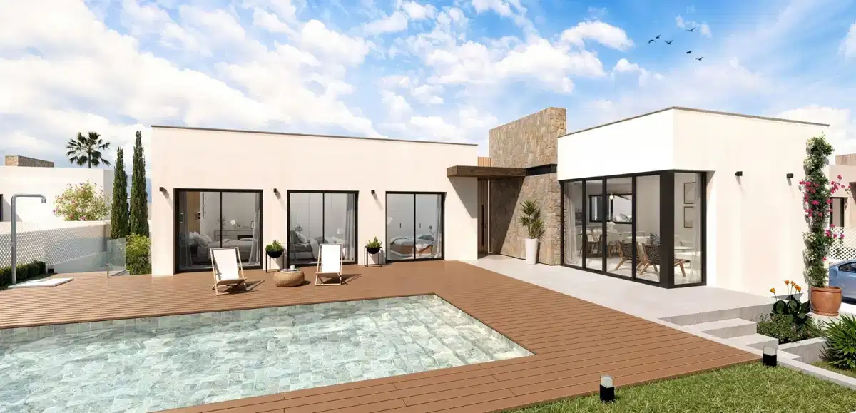 3-Bedroom, 2-Bathroom New-Build Villa in Santa Rosalia Lake and Life Resort, Murcia