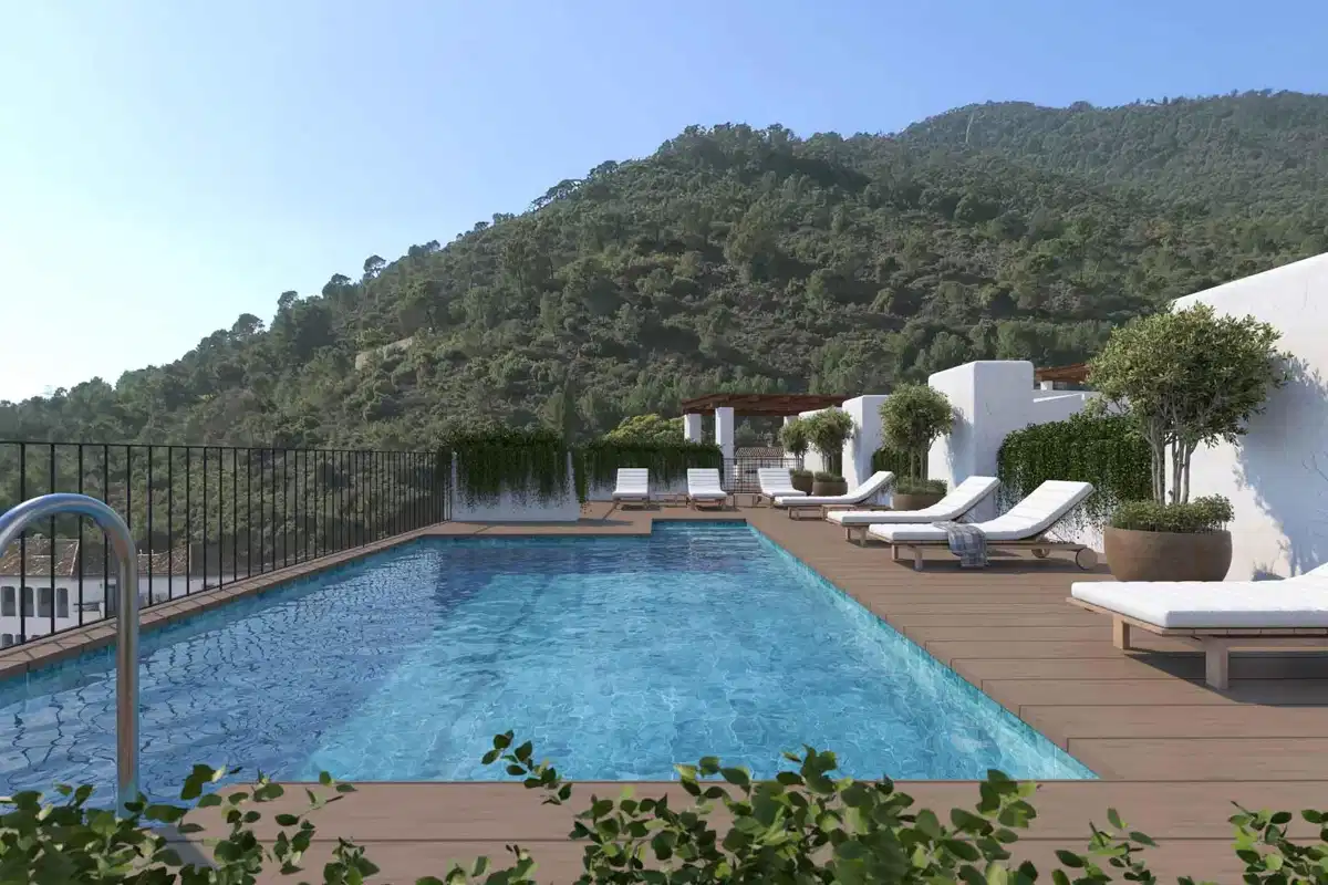 2-Bedroom, 2-Bathroom Penthouse with Panoramic Mountain Views in Central Benahavís