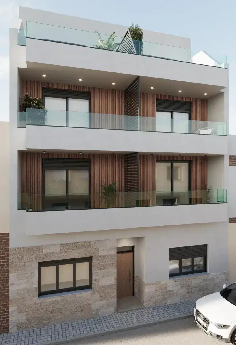 2-Bedroom, 1-Bathroom Modern Apartment in Central Torrevieja, 200m from the Sea