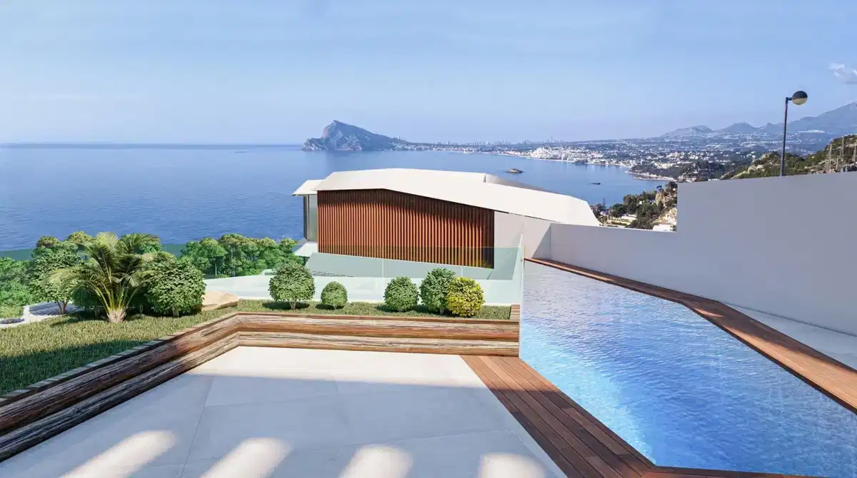 4-Bedroom, 3-Bathroom Penthouse with Private Pool and Panoramic Sea Views in Mascarat, Calpe
