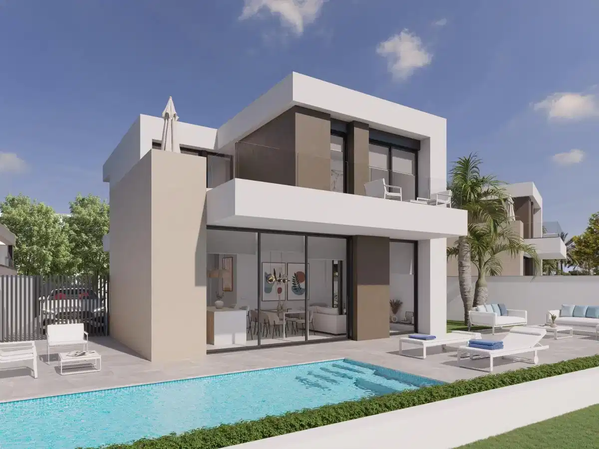 3-Bedroom, 3-Bathroom Villa with Private Pool and Golf Views in Roda Golf