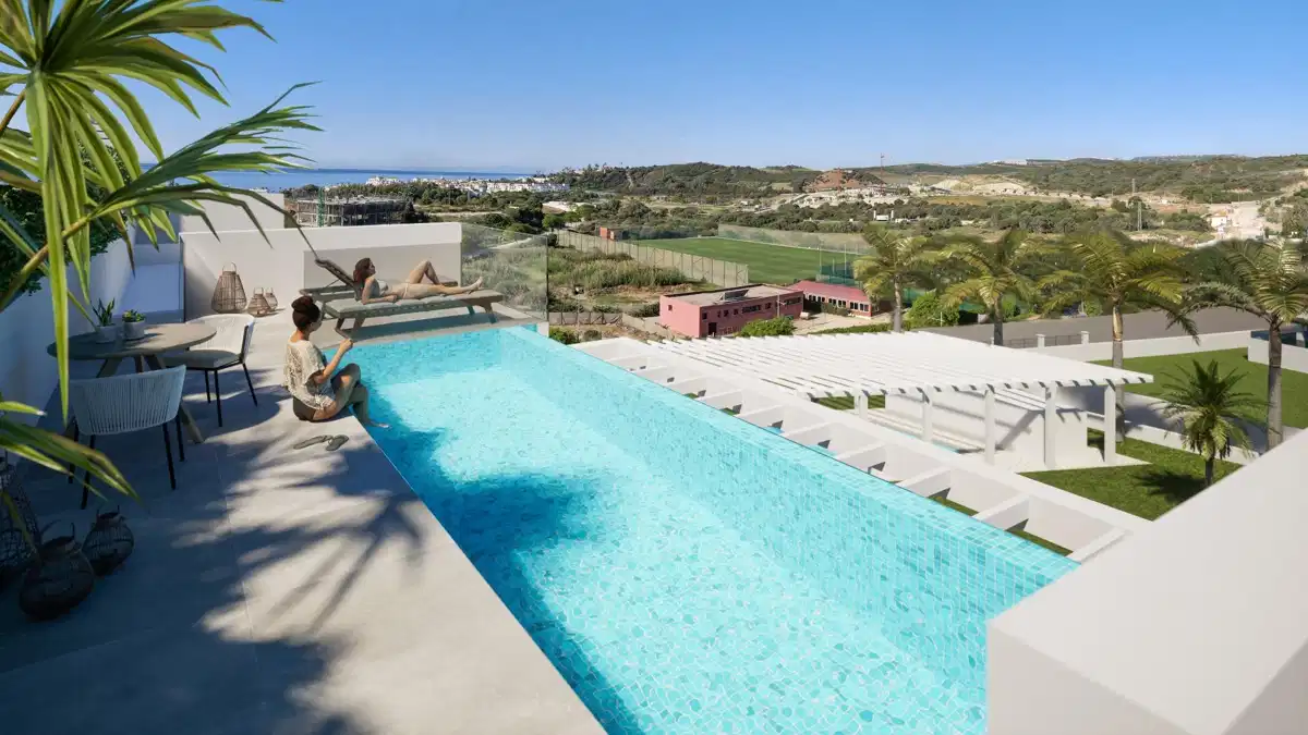 2-Bedroom, 2-Bathroom Penthouse with Sea Views and Expansive Terrace in Estepona