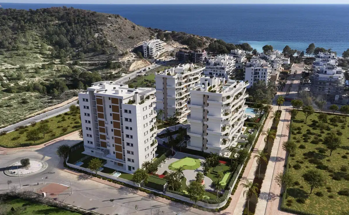 2-Bedroom, 2-Bathroom Ground Floor Apartment in Luxury Villajoyosa Resort Near Playa del Torres