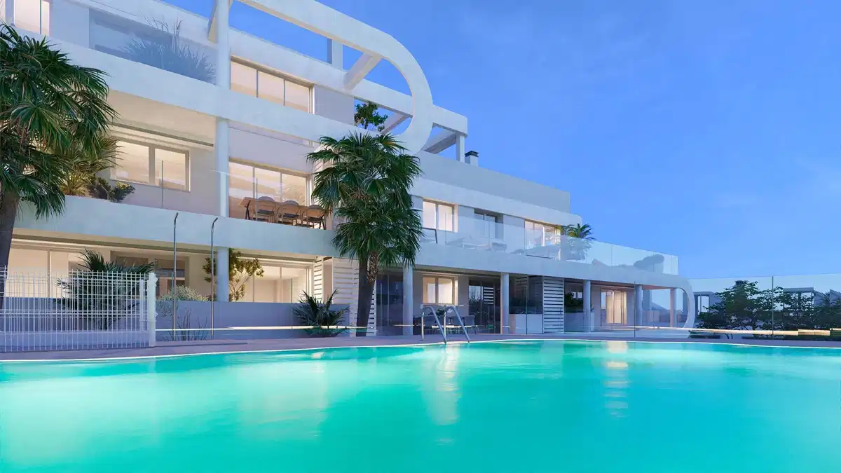 2-Bedroom, 2-Bathroom Modern Apartments in Estepona’s Prime Residential District