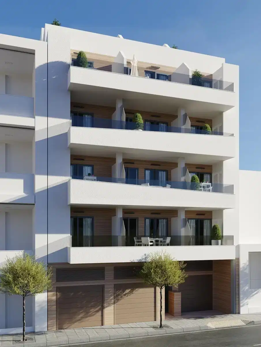 3-Bedroom, 2-Bathroom Apartment with Spacious Terraces and Communal Pool in Central Torrevieja