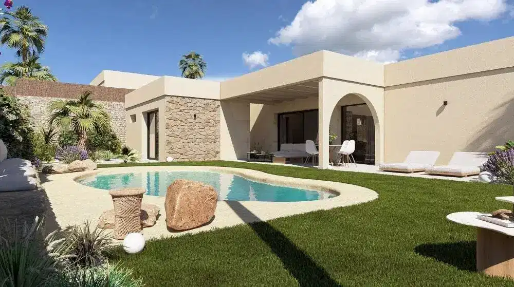 3-Bedroom, 2-Bathroom Contemporary One Level Villa in Altaona Golf Resort, Murcia
