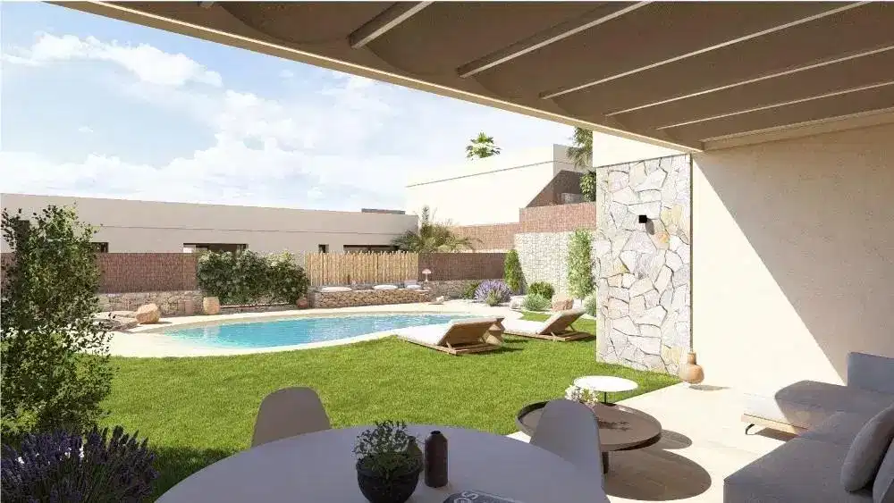 4-Bedroom, 3-Bathroom Contemporary Villas in Altaona Golf Resort, Murcia
