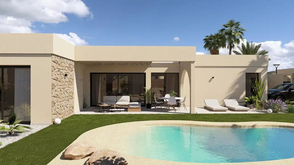 2-Bedroom, 2-Bathroom Contemporary One Level Villa in Altaona Golf Resort, Murcia