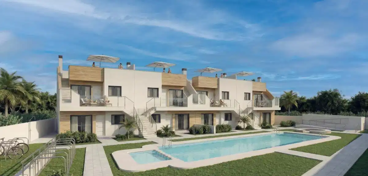 3-Bedroom, 2-Bathroom Modern Ground Floor Bungalow with Garden in San Javier