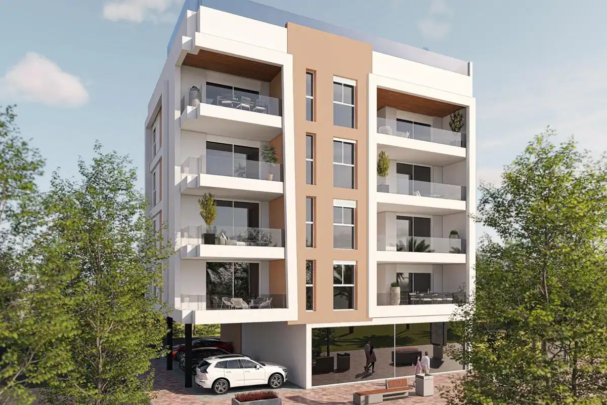2-Bedroom, 2-Bathroom Modern Penthouse with Rooftop Pool and Gym in Lo Pagan