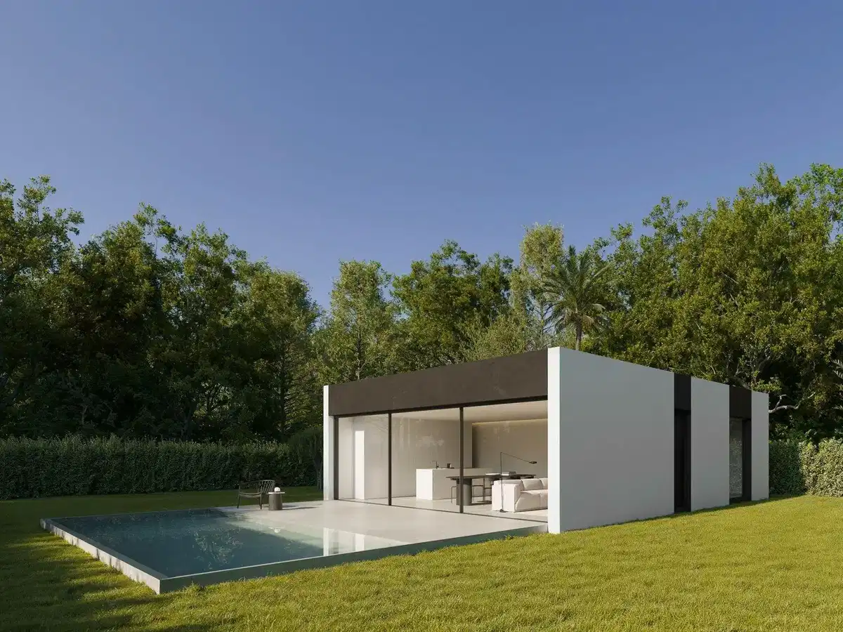 3-Bedroom, 2-Bathroom Minimalist Villa with Private Pool and Terrace in Benidorm
