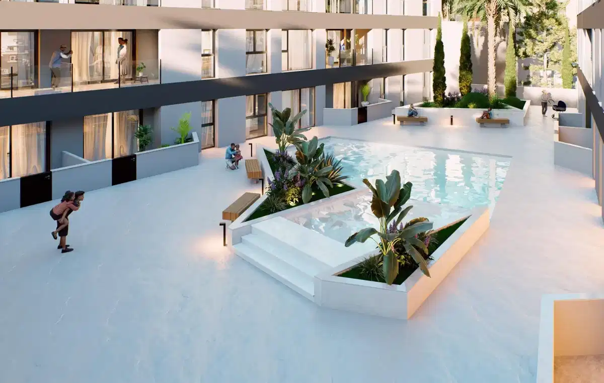 1-Bedroom, 1-Bathroom Modern Apartment with Terrace and Amenities in Lo Pagan, San Pedro del Pinatar