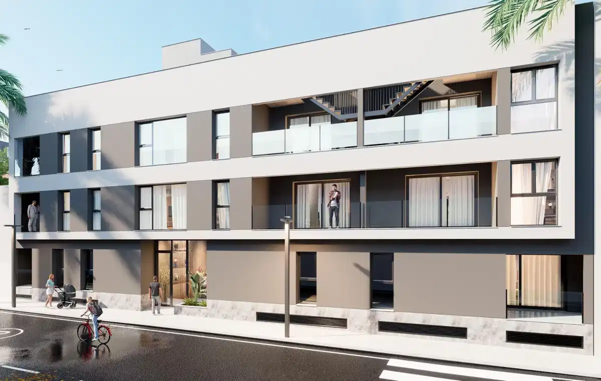 2-Bedroom, 2-Bathroom Penthouse with Rooftop Solarium in Lo Pagan, Near the Beach