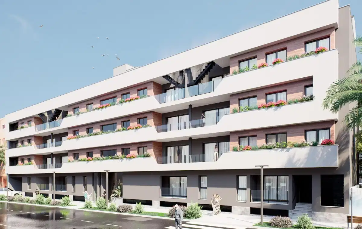 3-Bedroom, 2-Bathroom Penthouse with Rooftop Solarium in Lo Pagan, 500m from the Beach
