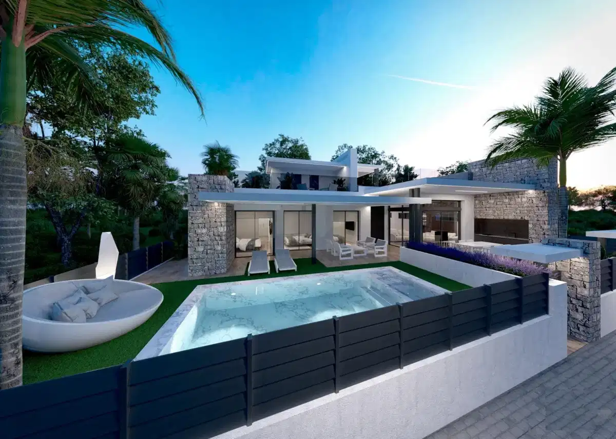 3-Bedroom, 3-Bathroom Frontline Lake Luxury Villa in Santa Rosalia Lake and Life Resort, Murcia