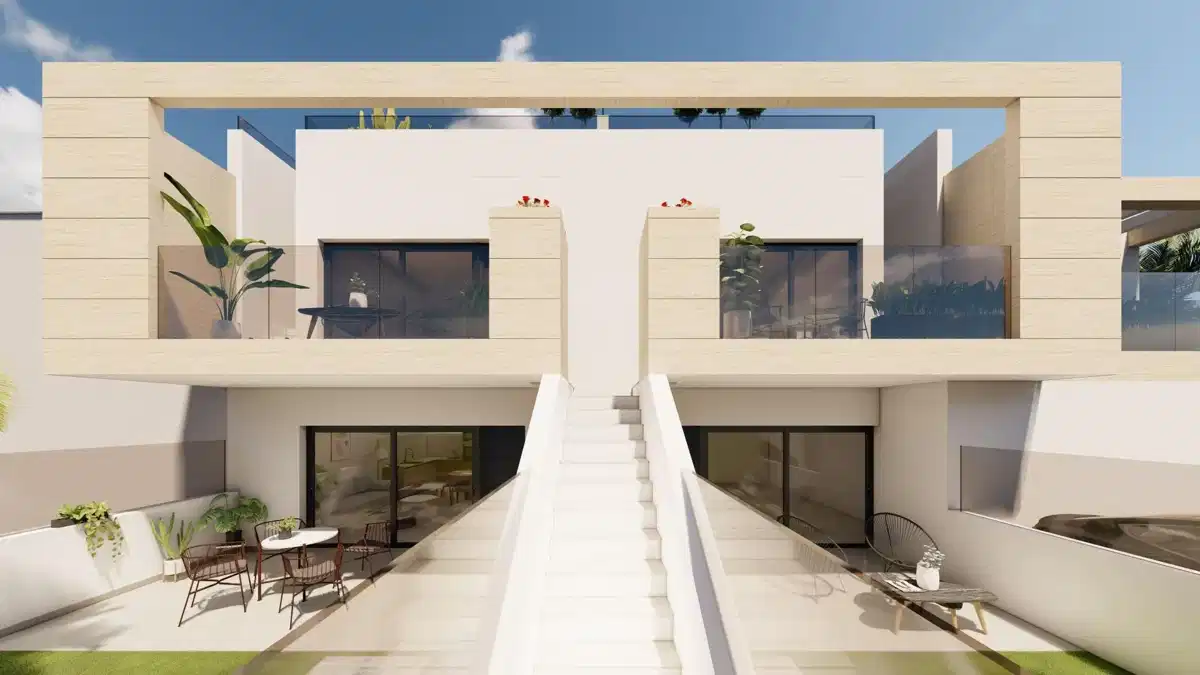 2-Bedroom, 2-Bathroom Modern Bungalows in El Salero, San Pedro del Pinatar
