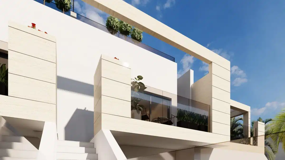 2-Bedroom, 2-Bathroom Modern Top Floor Bungalow Near the Beach in San Pedro del Pinatar