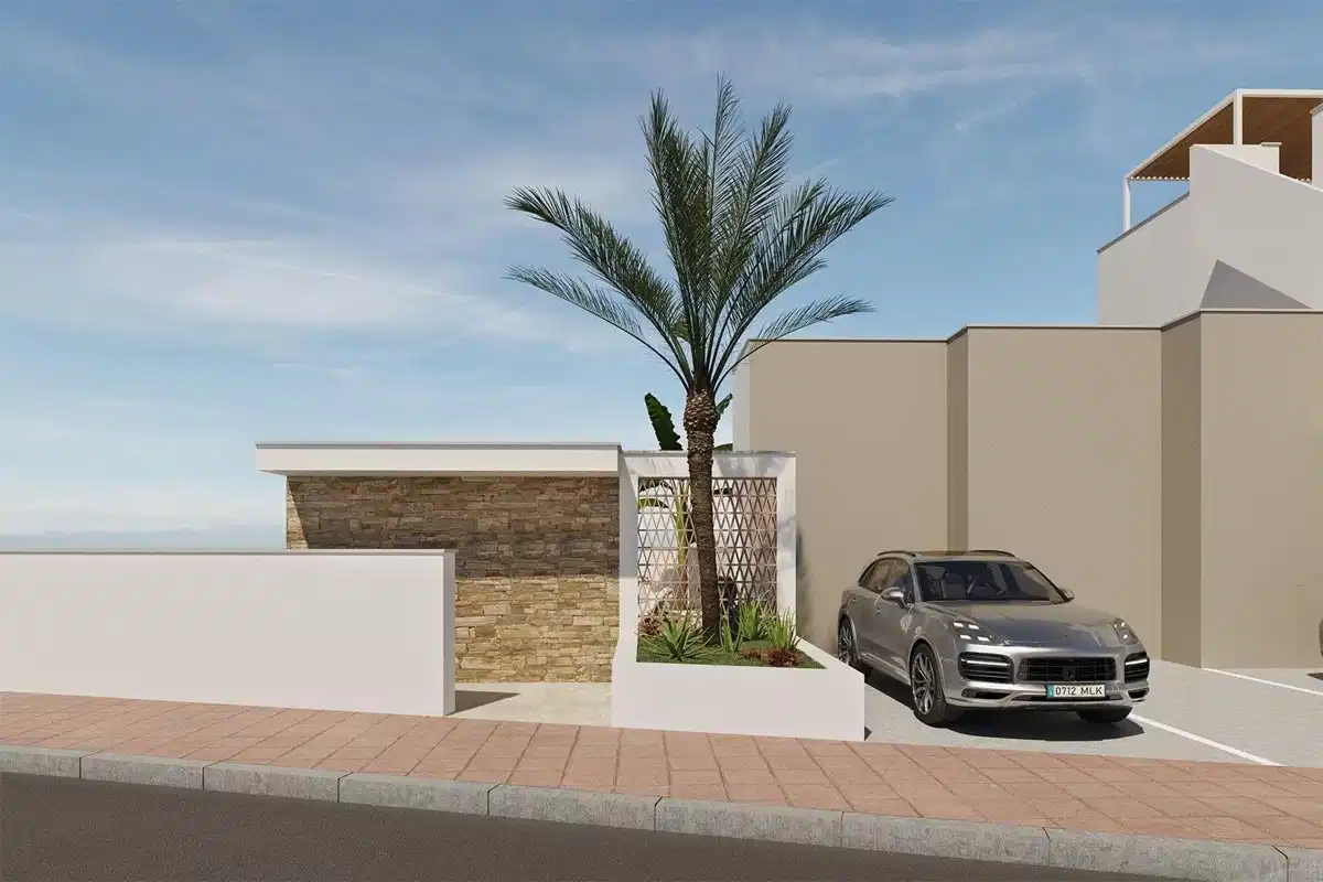 1-Bedroom, 1-Bathroom Modern Top Floor Bungalow with Communal Pool Near the Beach in San Pedro del Pinatar