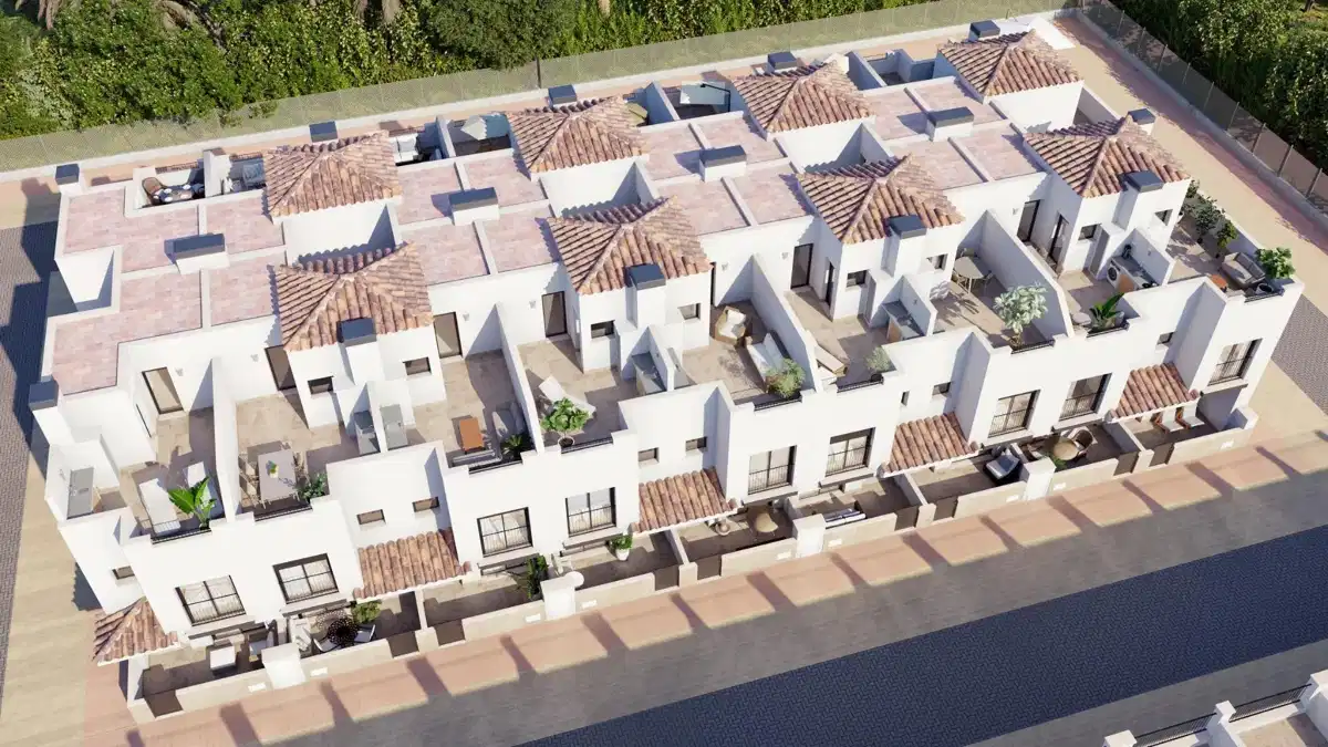 3-Bedroom, 2-Bathroom Modern Townhouse Near Golf and Beaches in Santa Rosalia, Murcia