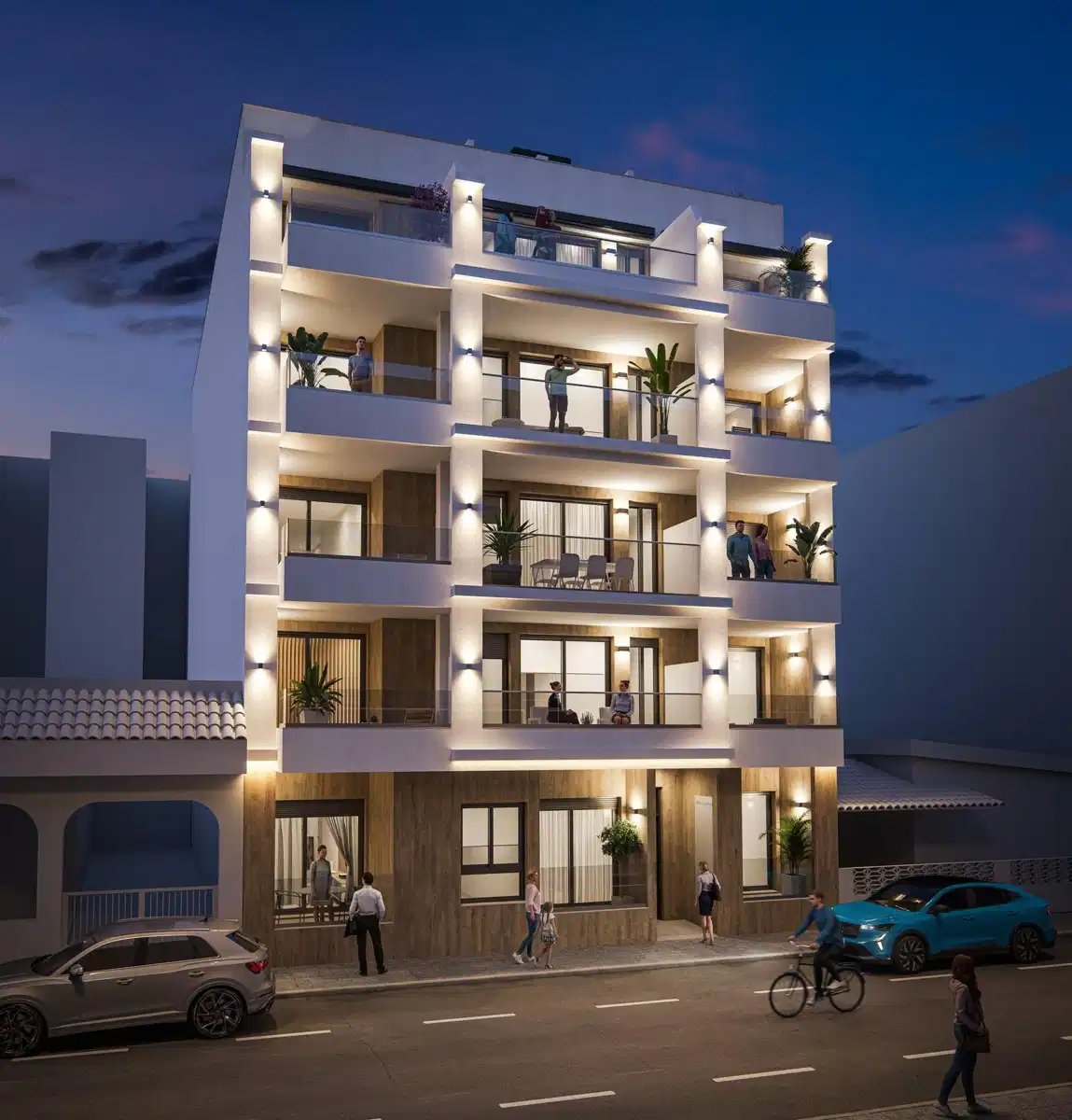 2-Bedroom, 2-Bathroom Modern Apartments 300m from Playa del Cura, Torrevieja
