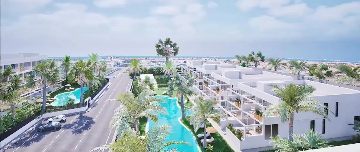 3-Bedroom, 2-Bathroom Modern Top Floor Bungalow with Solarium in Mar de Cristal