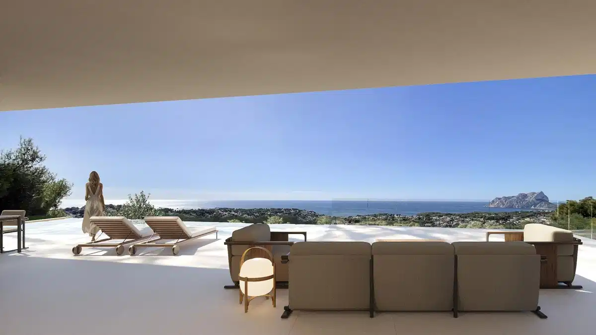 4-Bedroom, 4-Bathroom Luxury Contemporary Villa with Panoramic Sea Views in Montemar, Benissa