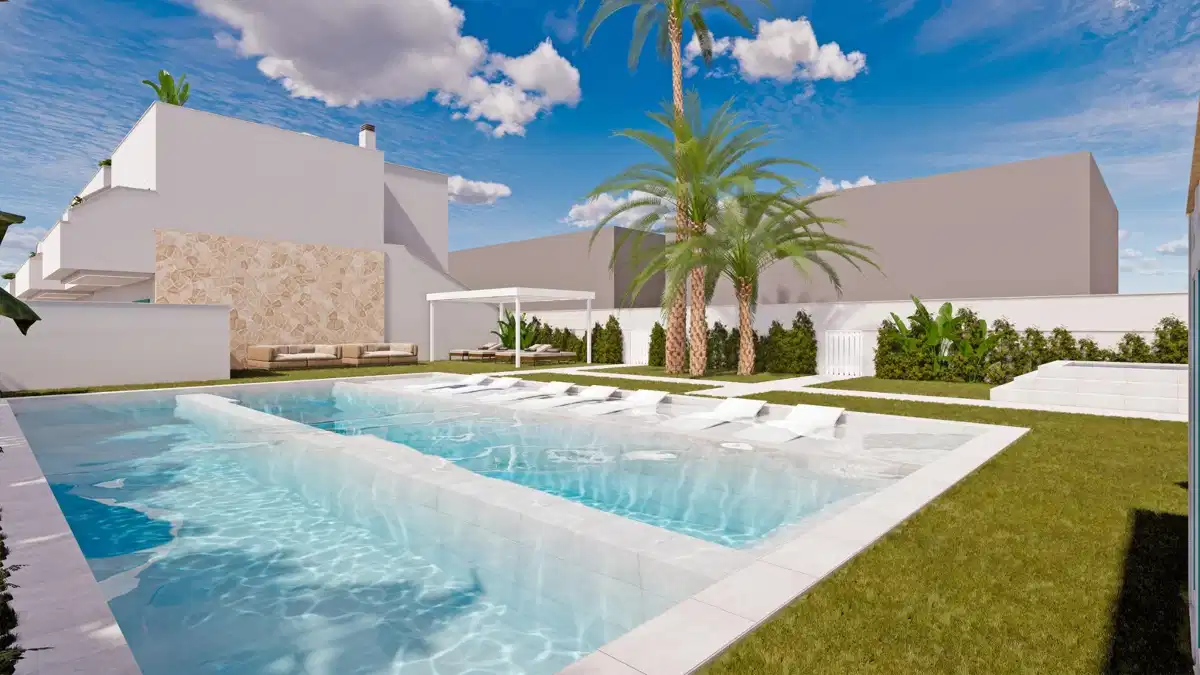 3-Bedroom, 2-Bathroom Ground Floor Bungalow with Private Garden in Torre de la Horadada