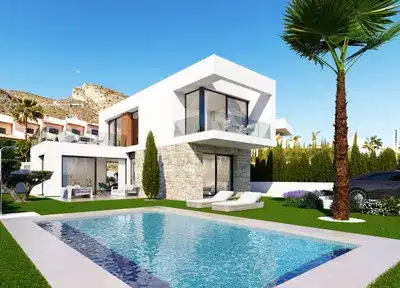 3 - 4 bedrooms, 3 - 5 bathrooms Villa in Finestrat