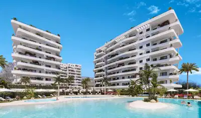 1 - 2 bedrooms, 1 - 2 bathrooms Apartment in Villajoyosa