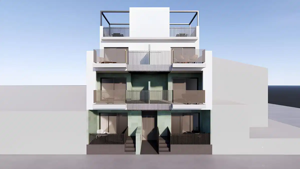 2 bedrooms, 1 - 2 bathrooms Apartment in Pilar de la Horadada