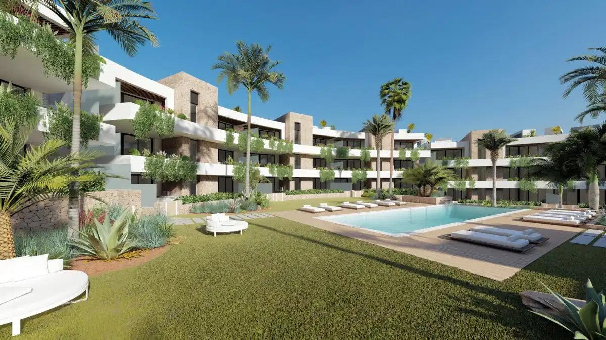 2-Bedroom, 2-Bathroom Ground Floor Apartment in La Manga Club Resort with Spacious Terrace