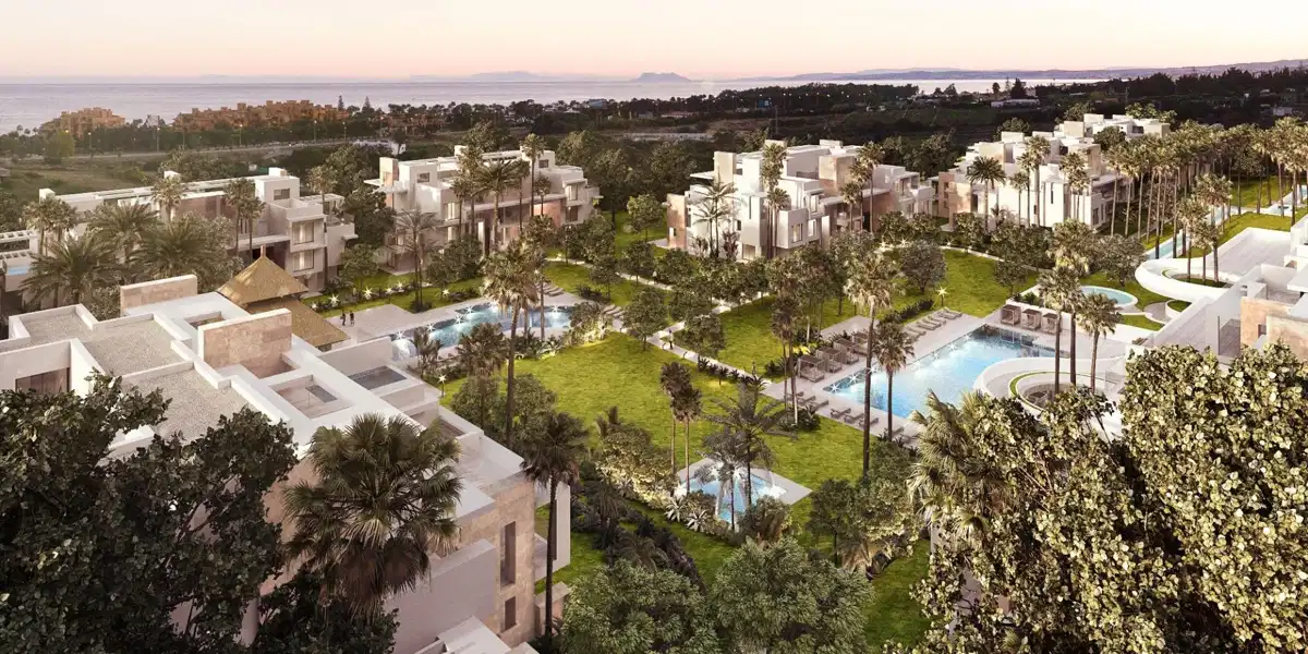3-Bedroom, 2-Bathroom Penthouse with Rooftop Solarium in Estepona's Gated Resort Community