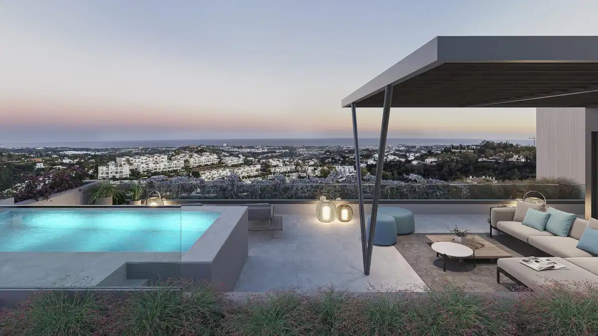 3-Bedroom, 3-Bathroom Penthouse with Panoramic Sea Views in Exclusive Costa del Sol Urbanisation