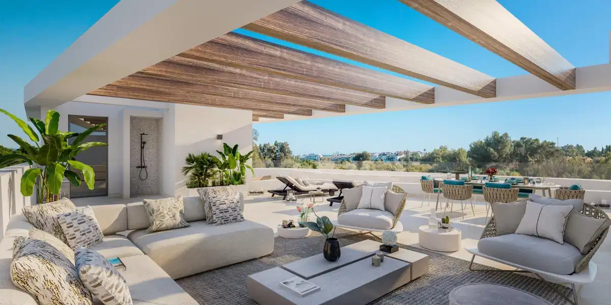 3-Bedroom, 2-Bathroom Penthouse in Luxury Guadalmina Golf Urbanisation, Marbella