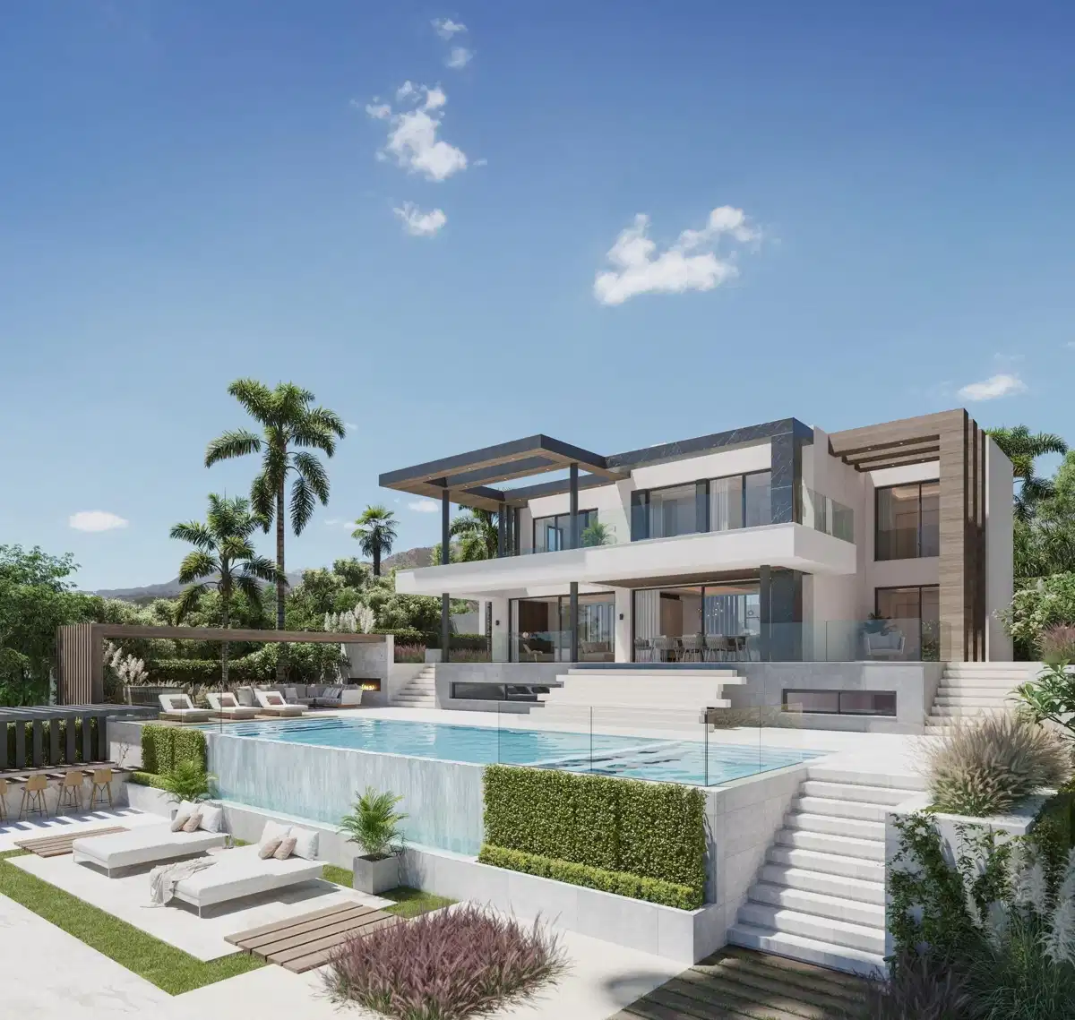4-Bedroom, 4-Bathroom Villa with Panoramic Golf and Sea Views in Mijas