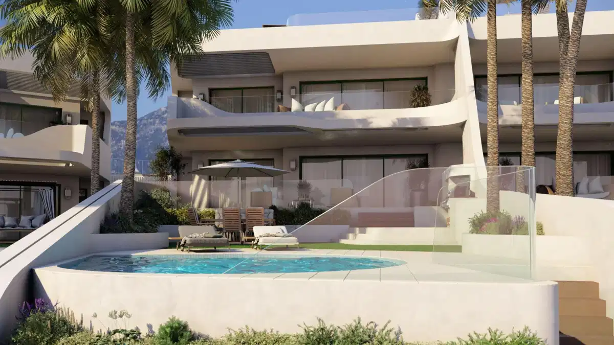 3-Bedroom, 2-Bathroom Ground Floor Apartment with Panoramic Sea Views in Cabopino