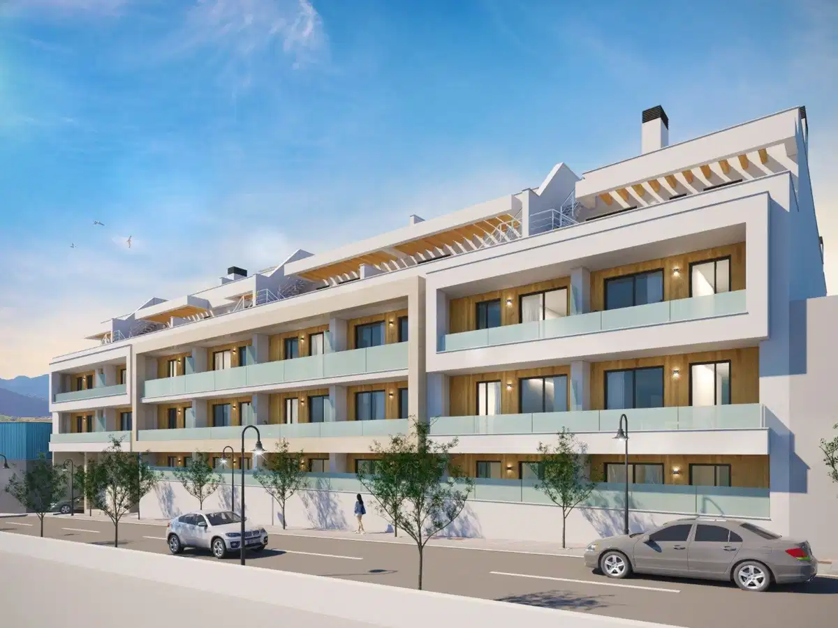 2-Bedroom, 2-Bathroom Apartment with Modern Finish and Communal Amenities in Mijas Costa