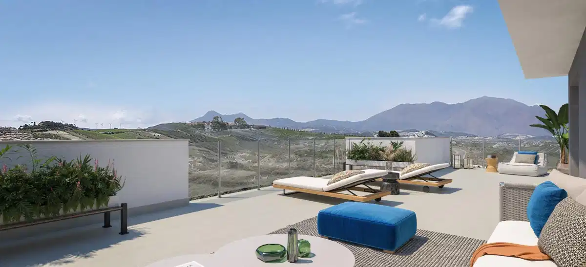 3-Bedroom, 2-Bathroom Penthouse with Spacious Terraces and Golf Views in La Duquesa, Manilva