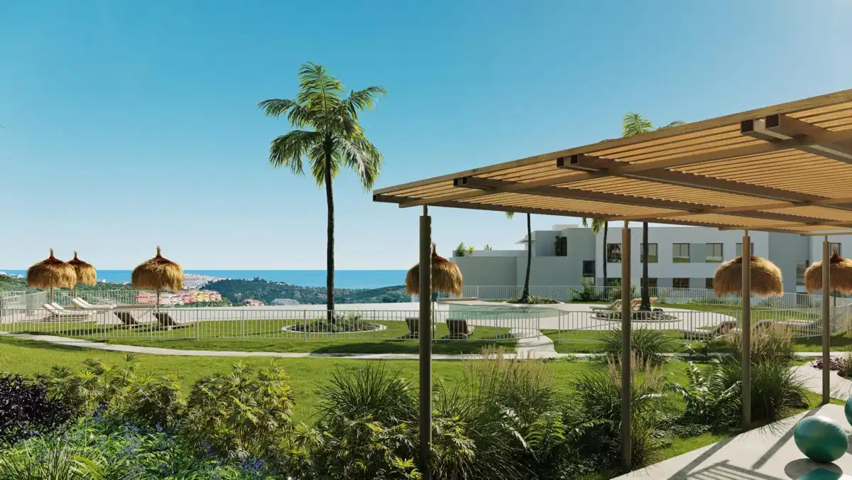 2-Bedroom, 2-Bathroom Apartment with Sea and Golf Views in Casares
