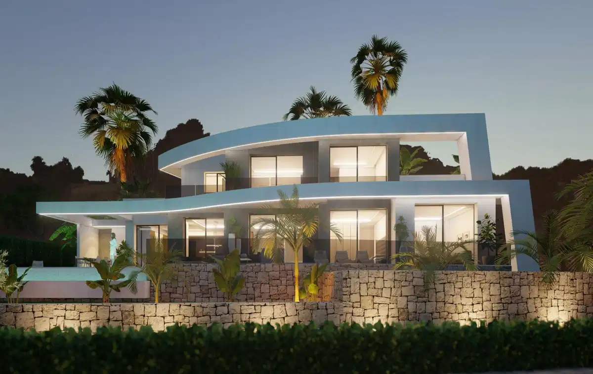 4-Bedroom, 5-Bathroom Luxury Villa with Sea Views in Benissa