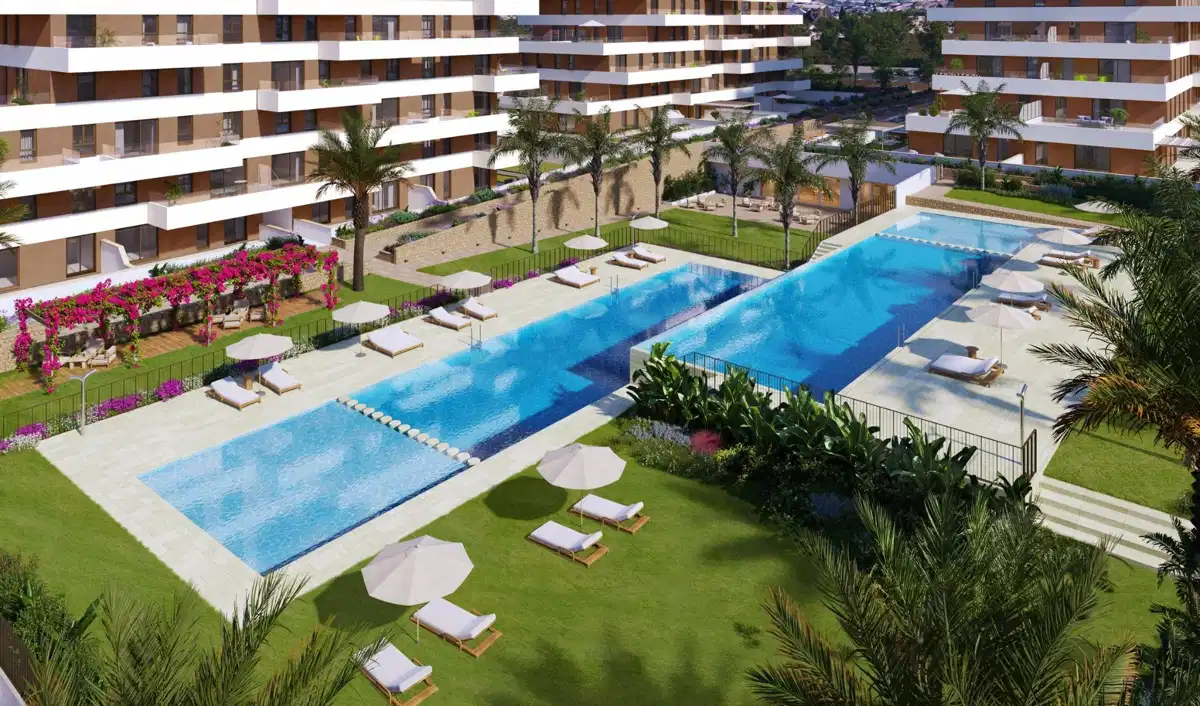 2-Bedroom, 2-Bathroom Ground Floor Apartment with Private Garden in Villajoyosa