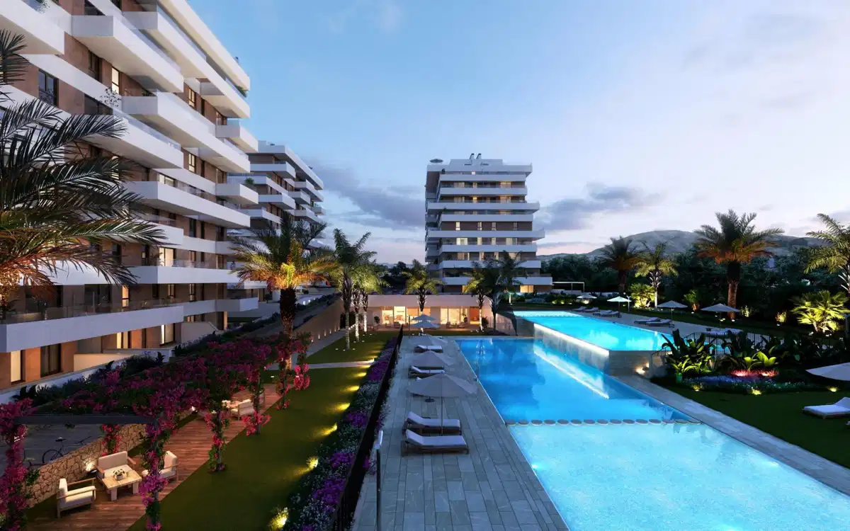 3-Bedroom, 2-Bathroom Modern Apartment with Private Parking in Villajoyosa