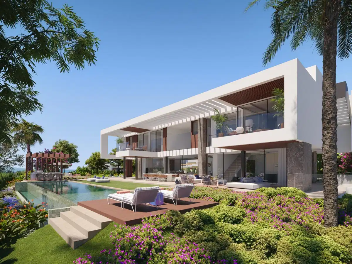 6-Bedroom, 6-Bathroom Luxury Villas with Sea and Mountain Views in Nueva Andalucia