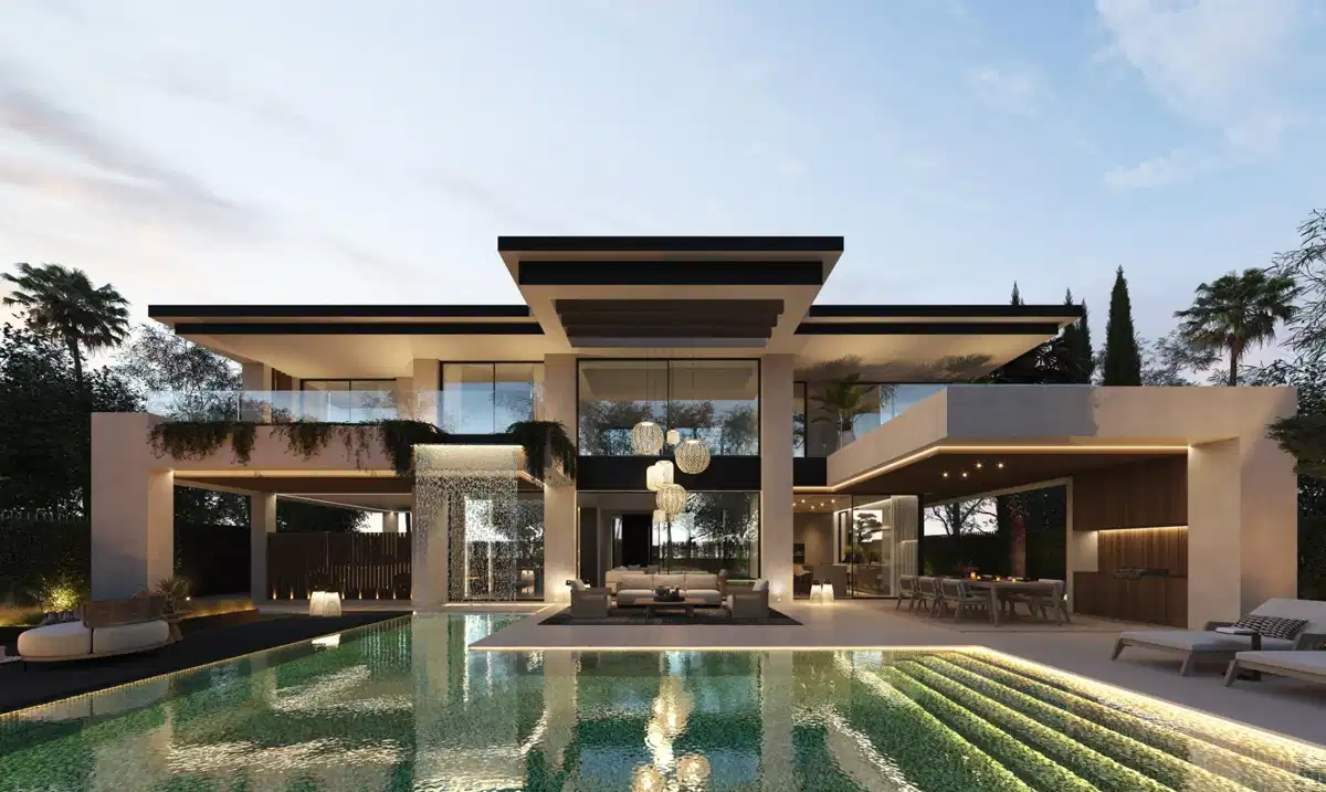 4-Bedroom, 5-Bathroom Villa with Contemporary Elegance in Marbella