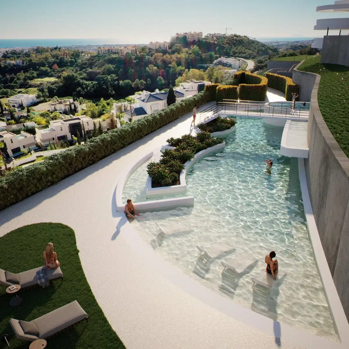 2-Bedroom, 2-Bathroom Apartment with Sea and Mountain Views in Marbella-Benahavís Hills