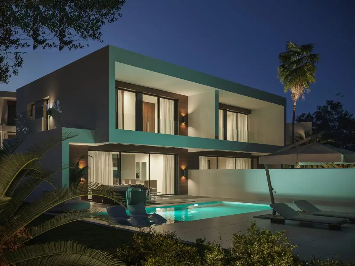 3-Bedroom, 3-Bathroom Luxury Villas with Sea Views in Nerja
