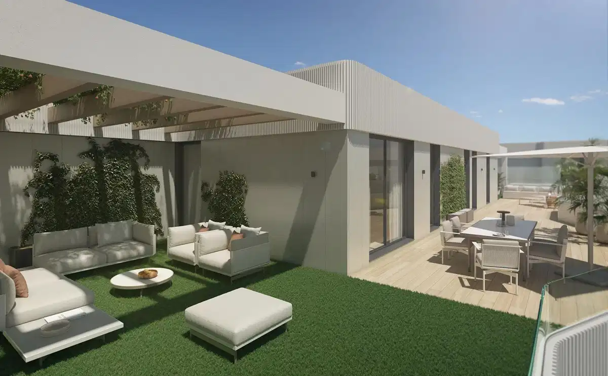 3-Bedroom, 2-Bathroom Penthouse with Expansive Terrace and Private Pool in Las Lagunas de Mijas