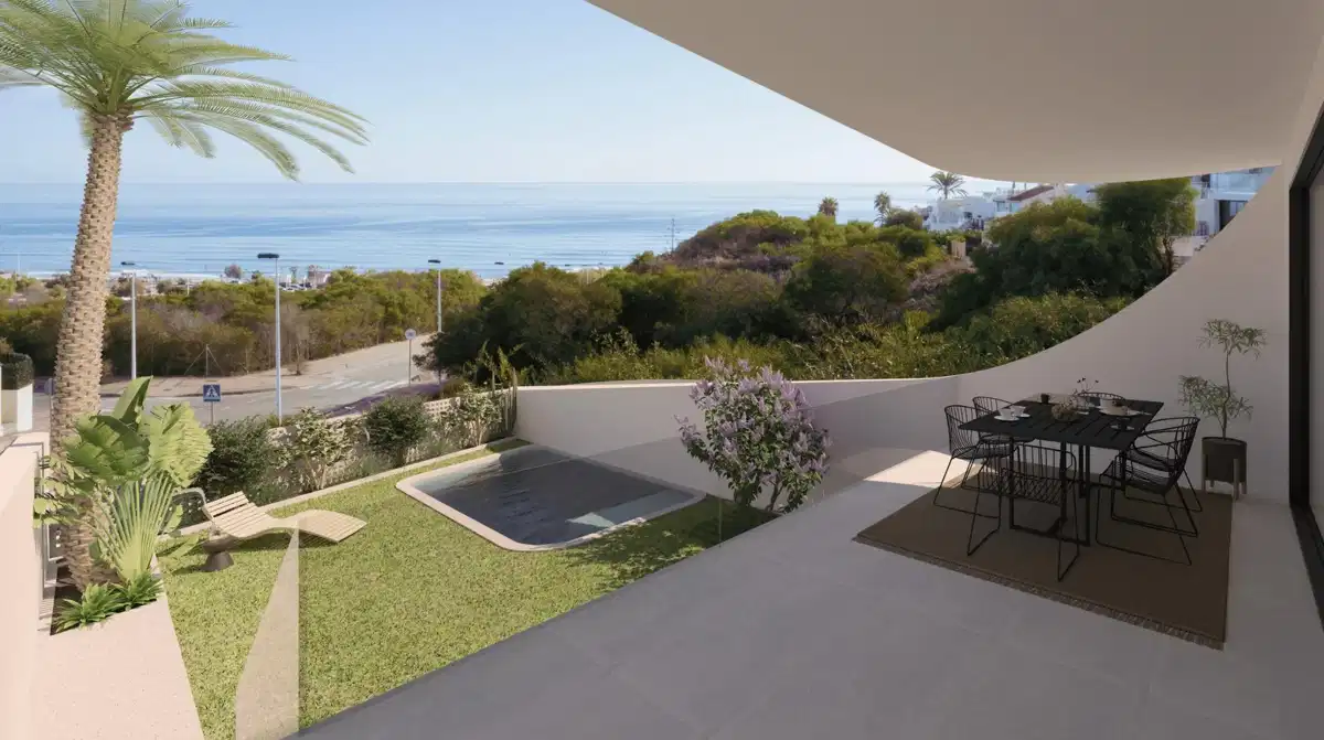 2-Bedroom, 2-Bathroom Ground Floor Bungalow with Sea Views in La Mata, Torrevieja