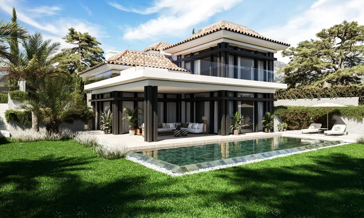 5-Bedroom, 5-Bathroom Luxury Villa with Heated Pool in Marbella’s Golden Mile